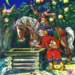 Русские народные сказки. А. Н. Афанасьев. Сказка о молодце-удальце, молодильных яблоках и живой воде